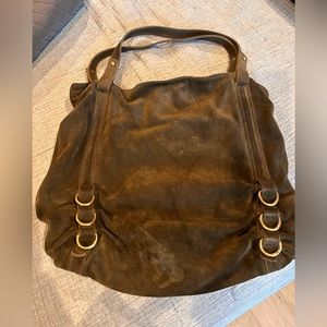 Suede Purse